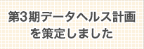 第2期データヘルス計画